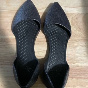 Native Glitter flats
